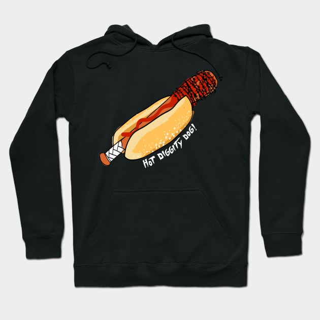 Negan's little hotdog (Lucille) Hoodie by AGAINSTSOPH